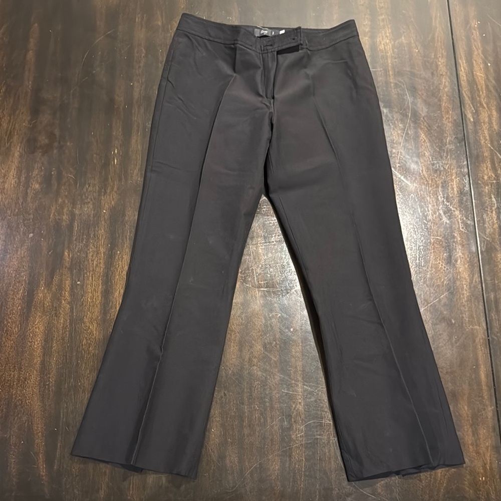 Black Dress Pants Capris Made in Italy size 44